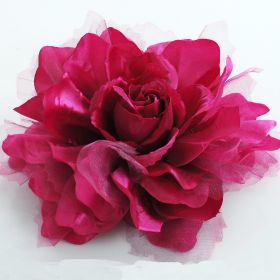 large fabric flower