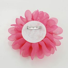 Fuchsia Fabric Flower