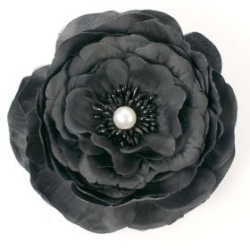 Fabric Flower brooch