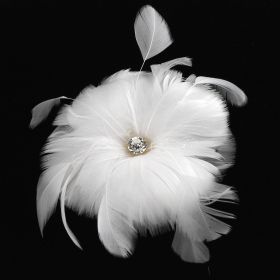 White Feather Flower