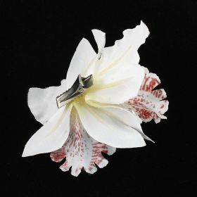 Orchid flower pin