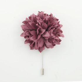 Grape color Flower Lapel Pin