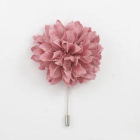 Rose Pink Flower Lapel Pin