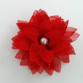 artificial flower pin brooch