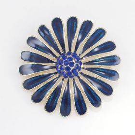 Epoxy Daisy Flower Brooch