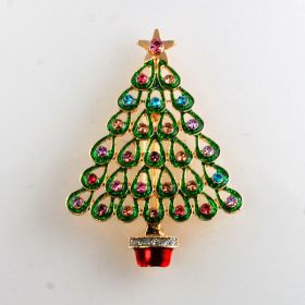 Christmas Tree Brooch