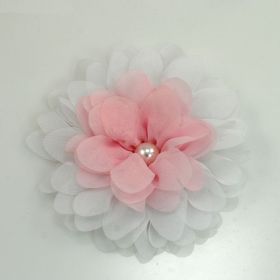 Two Tone Chiffon Flower