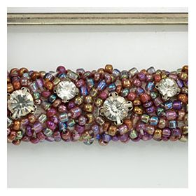 beaded buckles