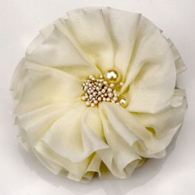 White Fabric Flower