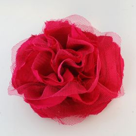 Fuchsia Flower Pin