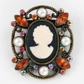 Cameo brooches