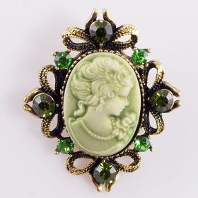 Cameo brooches