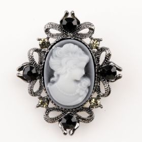 Cameo brooches