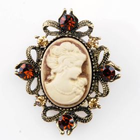 Cameo brooches