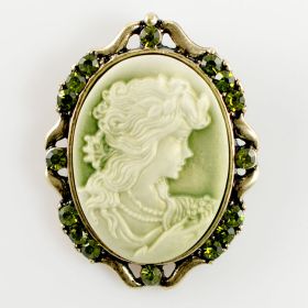 Cameo brooches