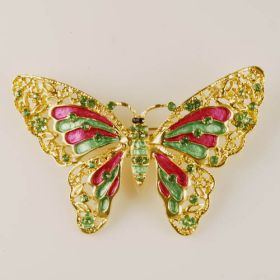 Butterfly brooches