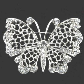 Butterfly brooches