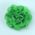 Green Chiffon Flower