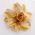 Gold Flower Pin
