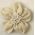 Linen Flower pin