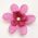 Artificial flower pin