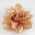 Champagne fabric flower