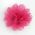 Glitter Tulle Fabric Flower