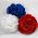 Patriotic Flower Pin