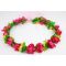 Fuchsia Flower Crown