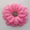 Pink Satin Flower pin