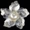 Pearl brooches