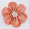 Wrinkle Flower Pin