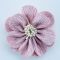 Wrinkle Flower Pin