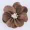 Wrinkle Flower Pin