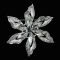 Flower Pearl  Brooch