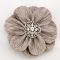 Wrinkle Flower Pin