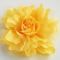 Yellow Fabric Flower