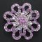 Snowflake brooch
